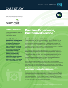 Summit Credit Union Case Study